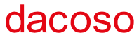 Logo der Firma dacoso GmbH